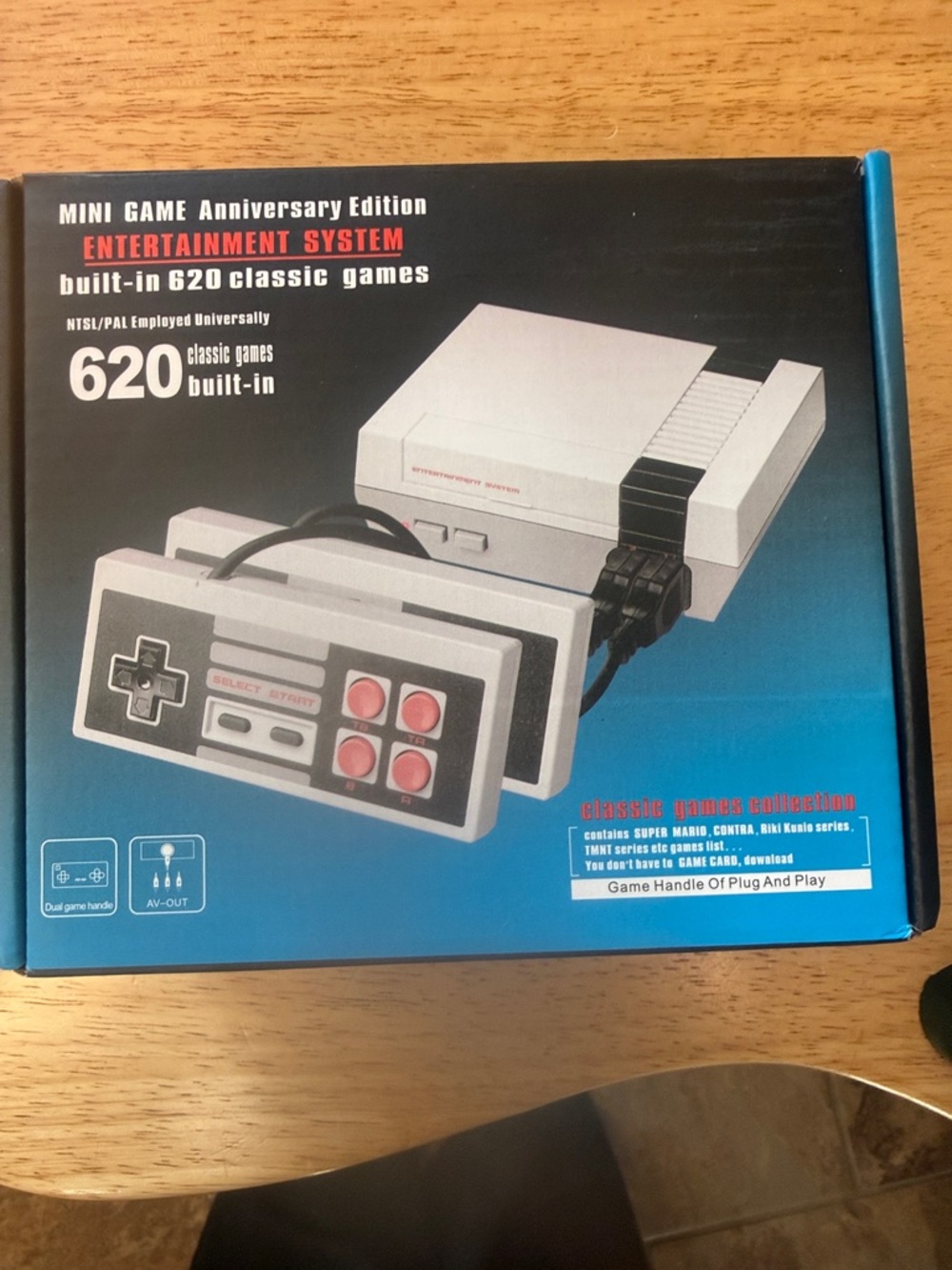 Mini Game Anniversary Edition Retro Gaming Console - White